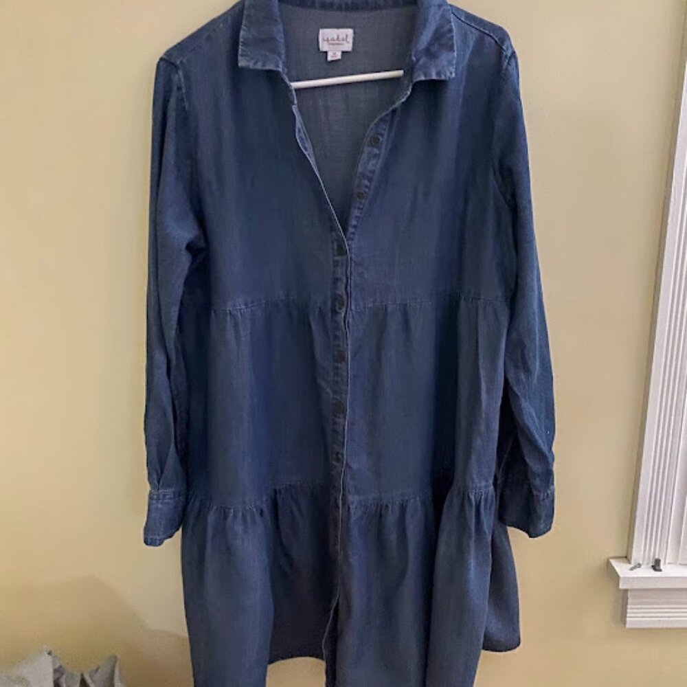Isabel Women's Light Jean Flowing Dress (Size M)